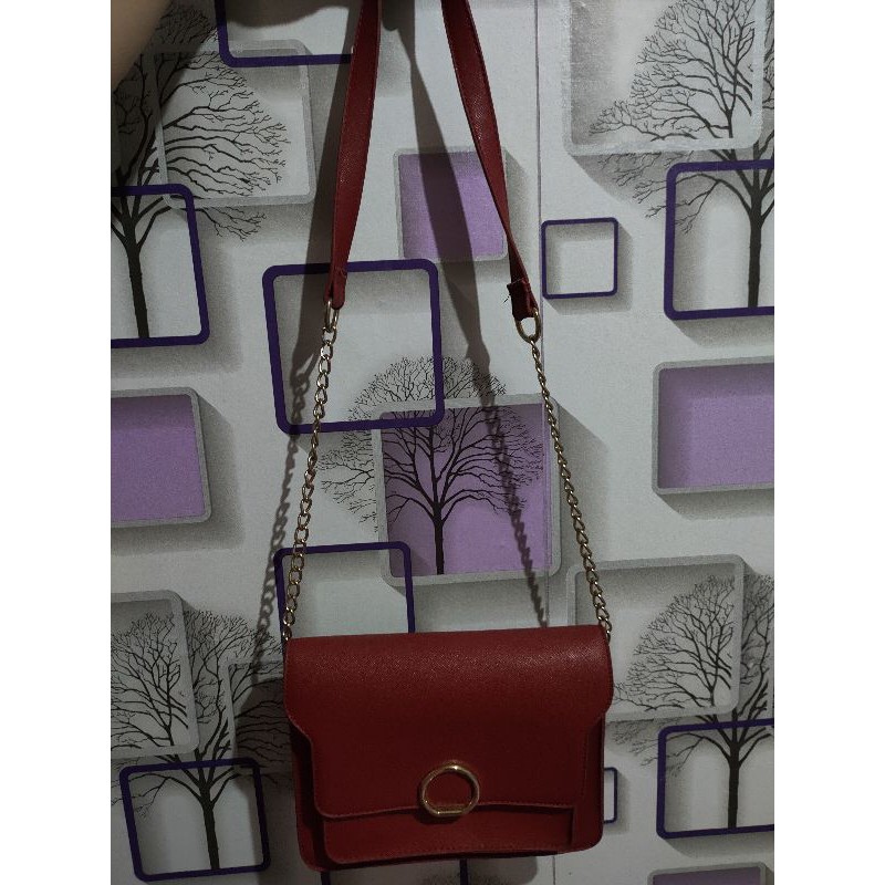Preloved Tas Rantai Sling Zalora