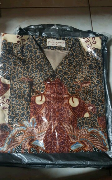 Kemeja Batik Semi Sutra New Lapis Furing Istimewa Rz