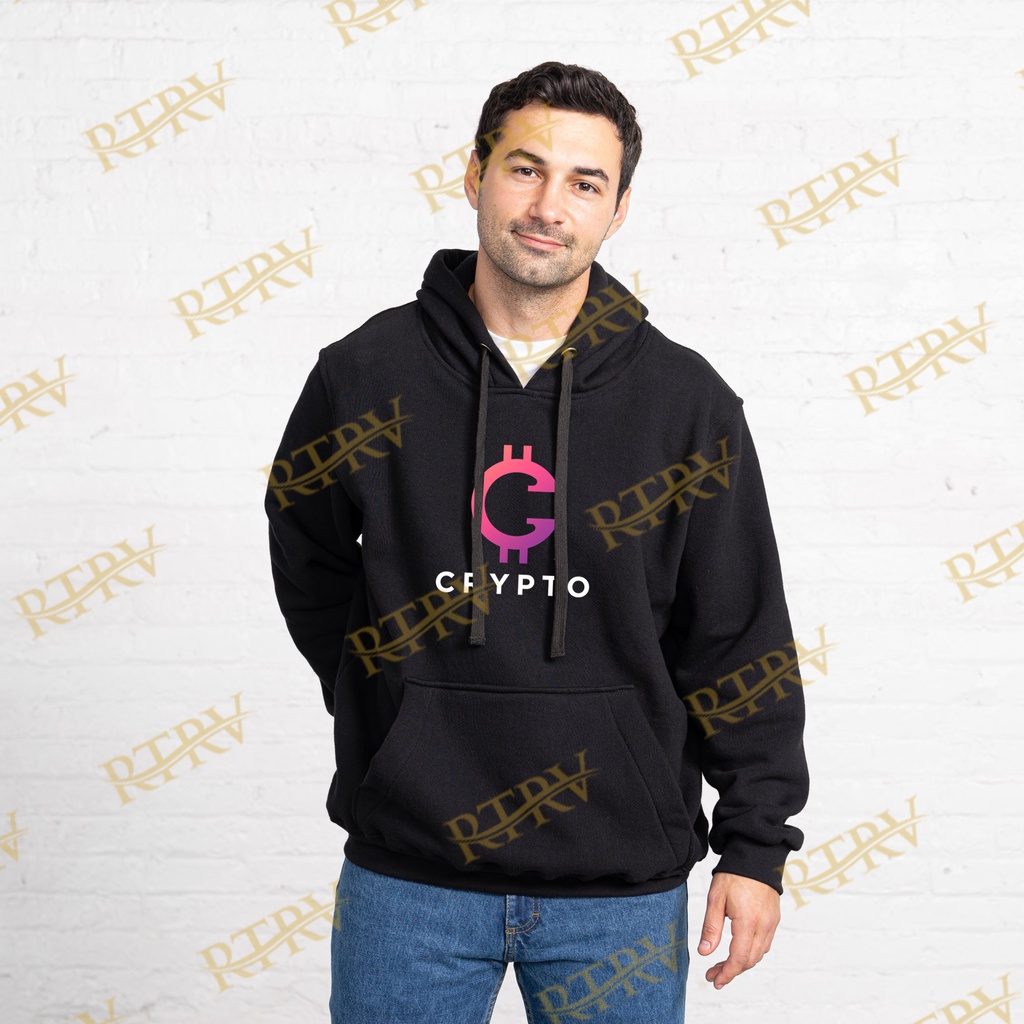 JAKET SWEATER HOODIE CRYPTO BINANCE BITCOIN BINOMO