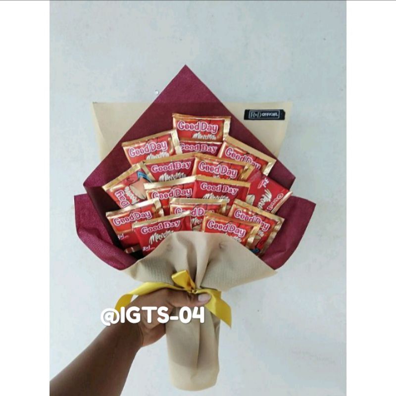 

buket kopi/ buket good day/ buket makanan/ buket jajan