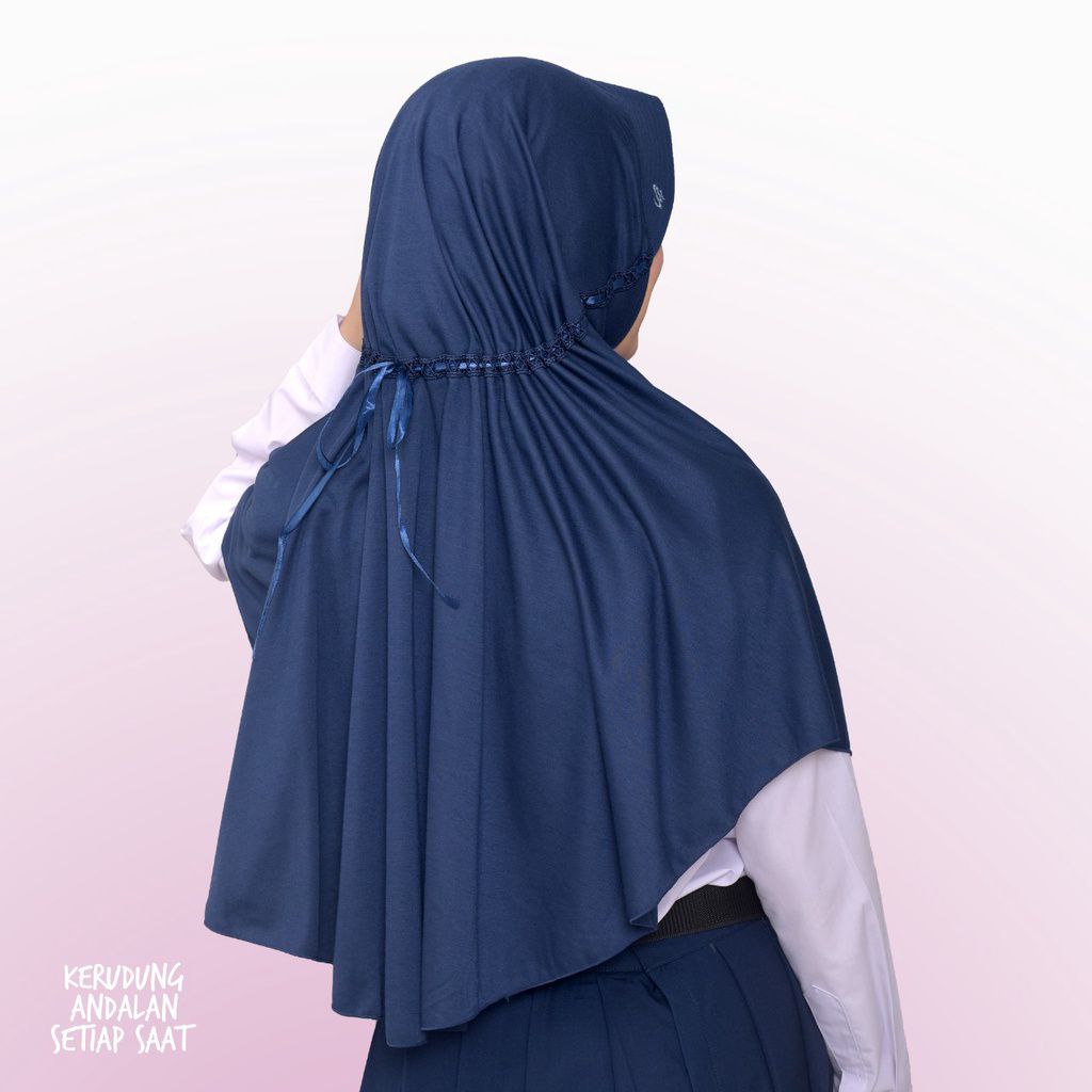 JILBAB SEKOLAH Kerudung SERUT  Size XL