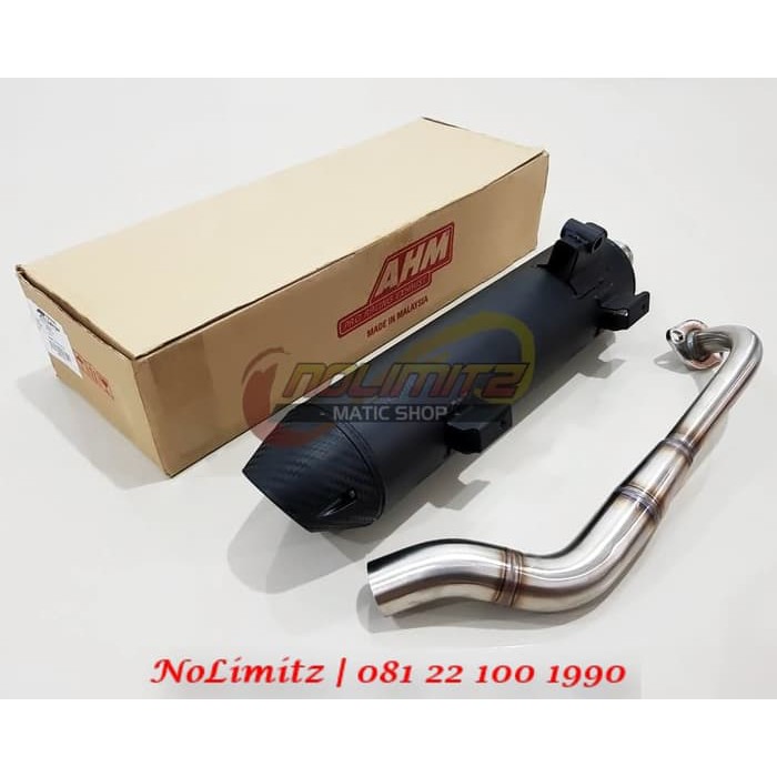 Knalpot Standar Racing Tsukigi AHM Malaysia Yamaha NMAX