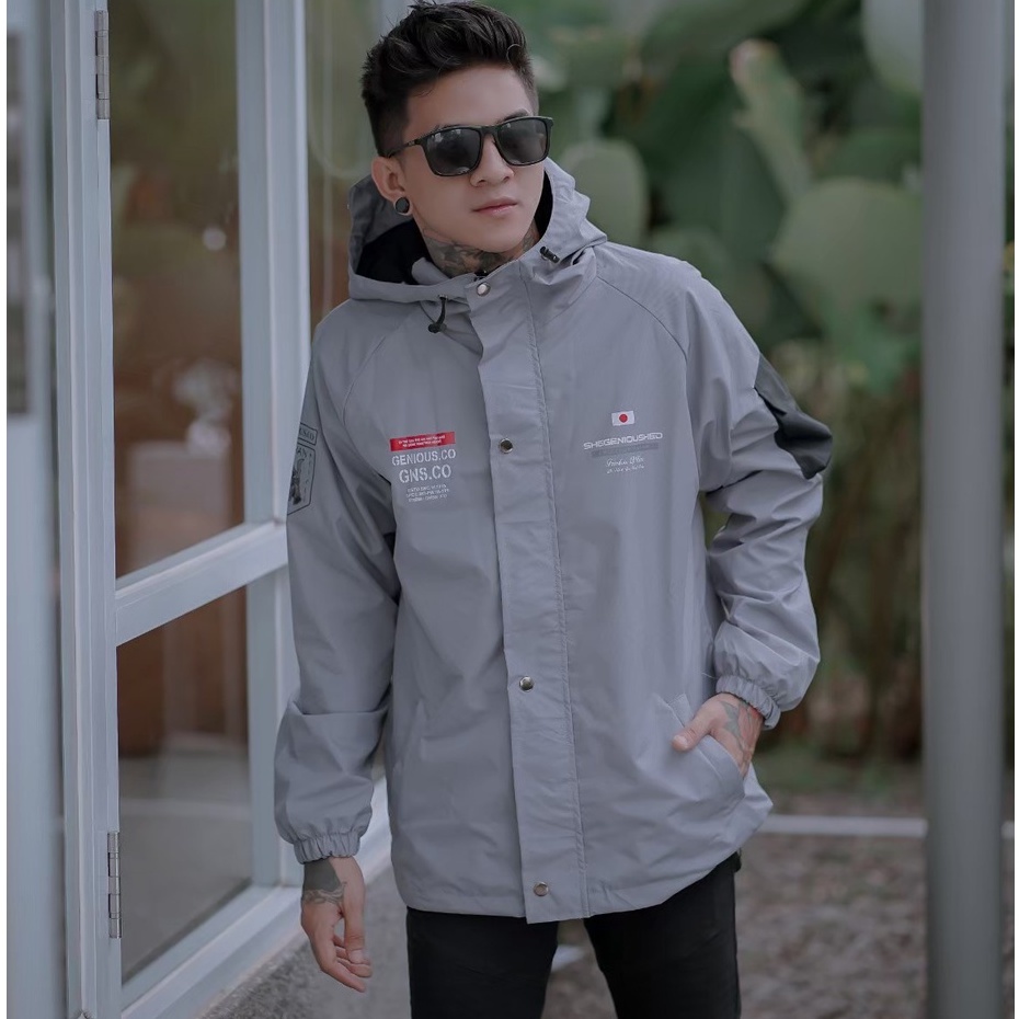 JAKET CASUAL -JAKET PRIA-JAKET OUTDOOR ORIGINAL - JAKET PARASUT PRIA- JAKET WATERPROOF-AF 06