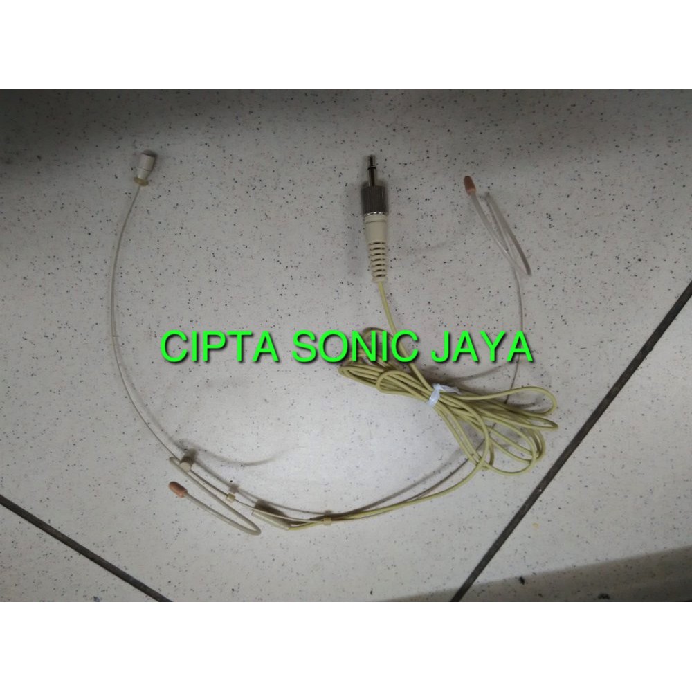 MIKROFON Mic Wirelles Clip On/Headset Sennheiser EW-122G3 atau EW100 G3