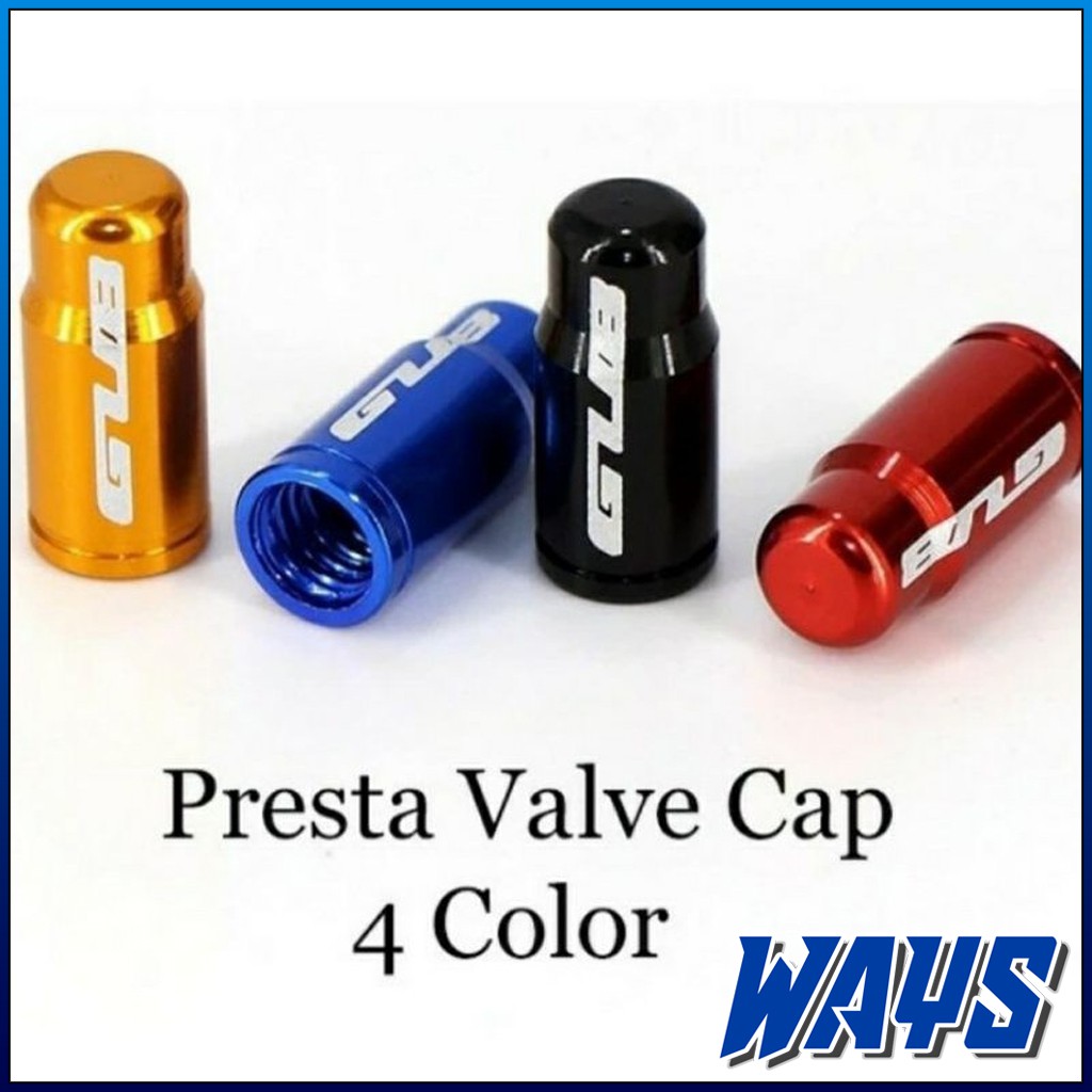 [Z130] PRESTA Tutup Pentil Ban Sepeda Kecil GUB Presta / Presta Valve GUB - Harga Sepasang (ISI 2)