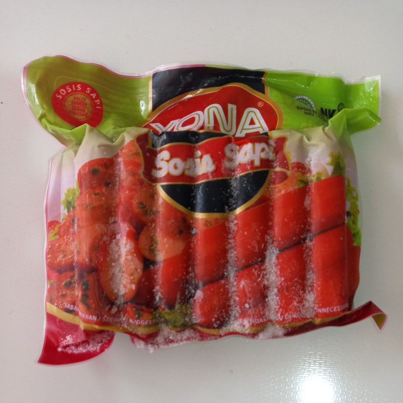 

FAFAFROZEN - Yona Sosis Sapi brt 450 gram