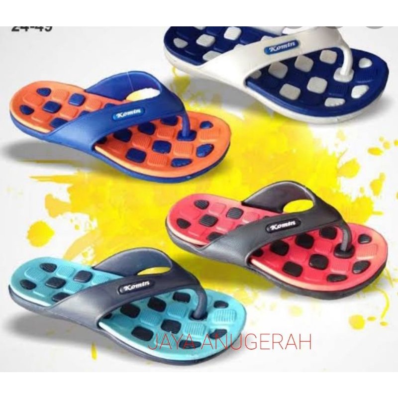 SANDAL JEPIT ANAK MOTIF CATUR MERK KOMIN K2303-3