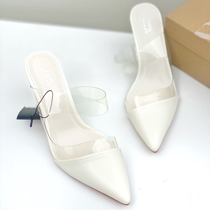 ZR Heels White Vinyl