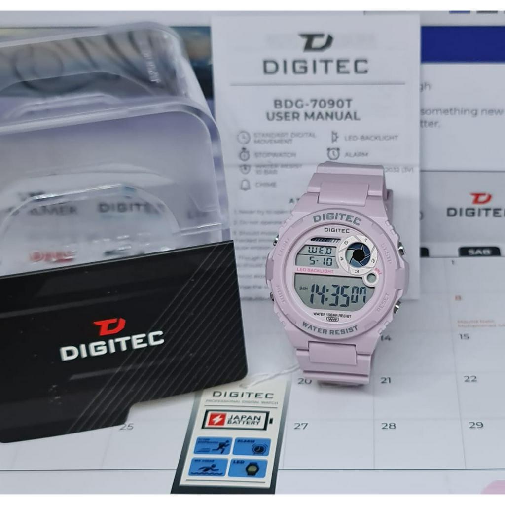 JAM TANGAN WANITA DIGITEC BDG-7090T BDG 7090T DG 7090 ORIGINA FREE BOX