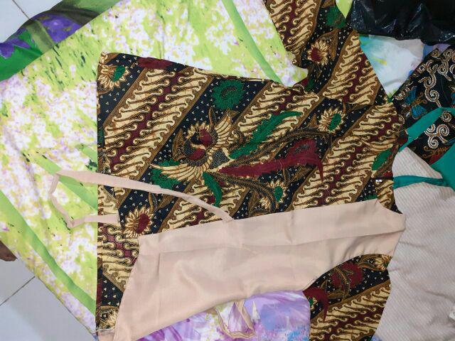 Terlaris Serut Genes Jelita Tunic Navbor Yelbor Whitbor Creambor Tunik Batik Modern Hrb030 Dolbi Do