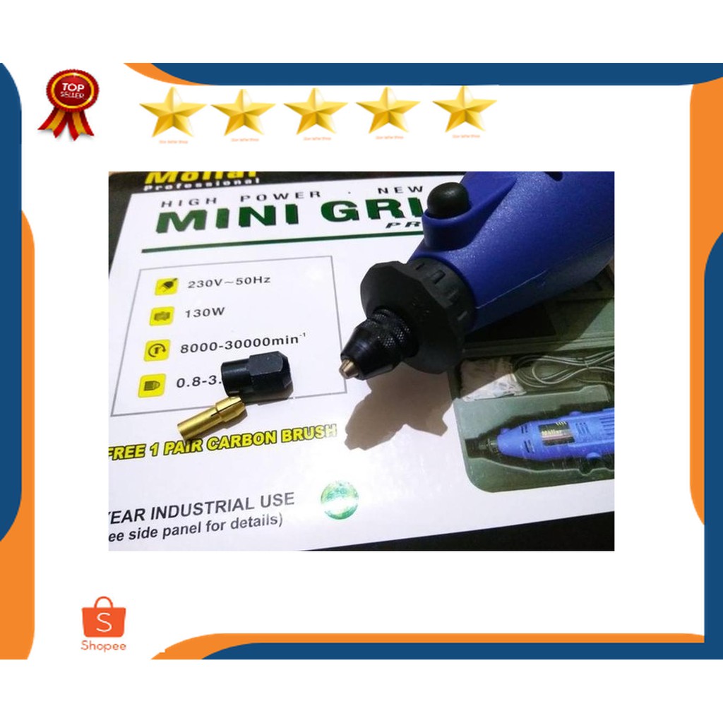 Lagi PROMO Keyless chuck mini grinder Multi chuck tanpa collet untuk mini gerinda 0.3mm - 3.2mm