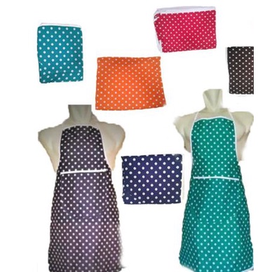 Clemek Dapur / Celemek Masak / Celemek / Apron