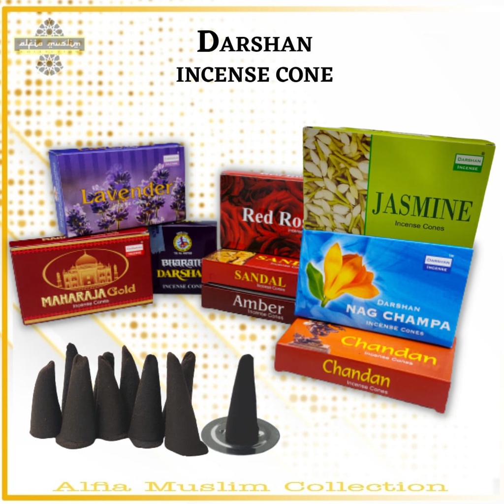 Buhur Kerucut/Dupa Kerucut/Dupa Wangi /Incense cone/DARSHAN INCENSE