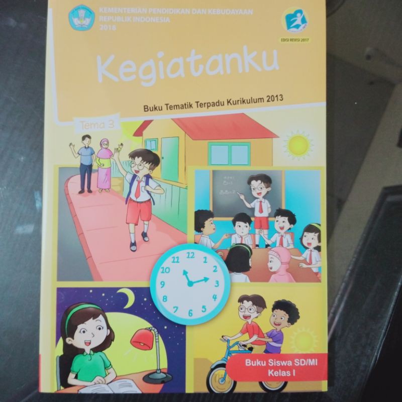 Buku Tematik SD kelas 1 Tema 2,3,4