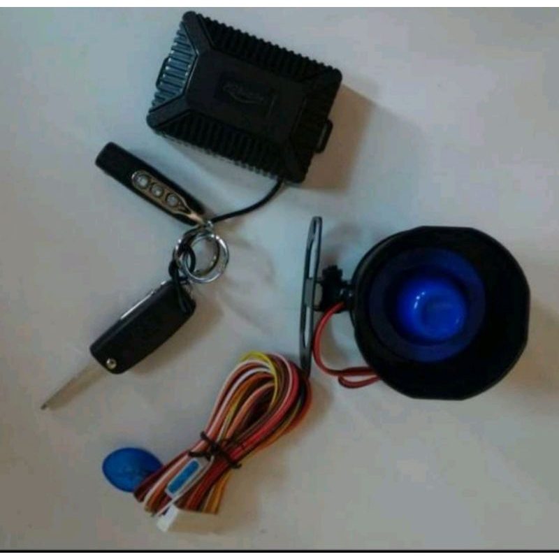 Alarm mobil model remote kunci lipat universal all new Fortuner