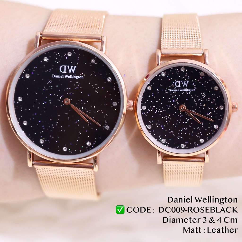 Jam tangan COUPLE murah pria wanita tali pasir grosir termurah DC010 DC020