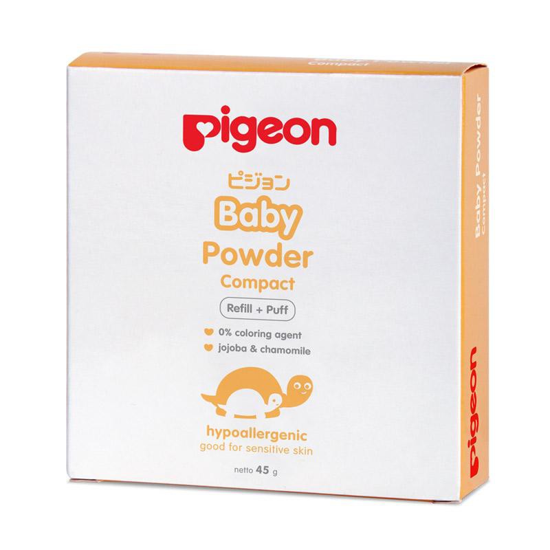 Pigeon Baby Powdercake 45gr Refill - Bedak Padat Bayi