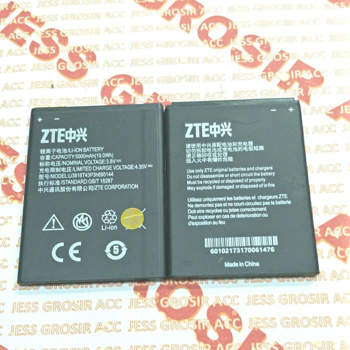 Baterai Battery Original ZTE Blade G Lux , V830 , V830W , Kis 3 Max , Kode Li3818T43P3h695144