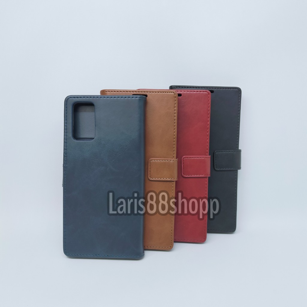 FLIP COVER SAMSUNG NOTE 20 LEATHER CASE KULIT / FLIP CASE FS SAMSUNG NOTE 20