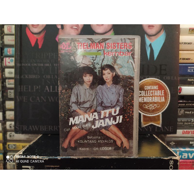 Kaset Pita : Tielman Sisters - Mana Itu Janji.