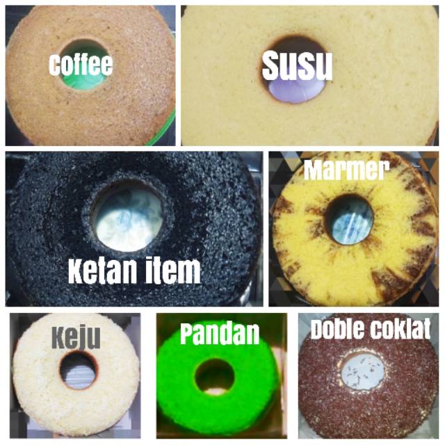 

Kue bolu aneka rasa