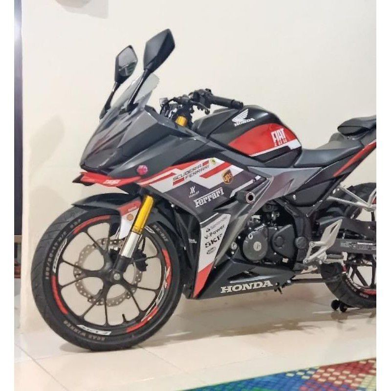 COVER SHOCK HONDA CBR150R FACELIFT / COVER SHOCK CBR150R MODEL ATAS BAWAH