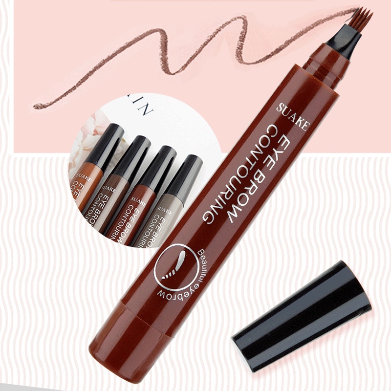 ALNECE - TINT MY 4 TIP WATERPROOF EYEBROW- ANTI AIR DAN TAHAN LAMA- PENSIL ALIS