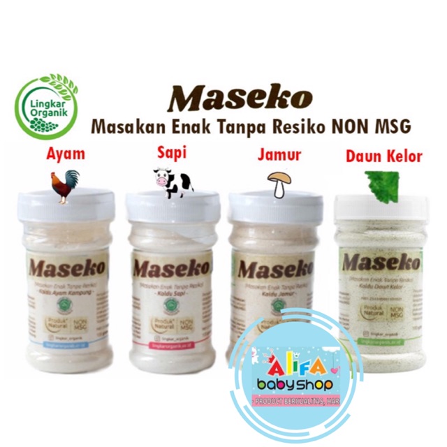 Kaldu Non MSG Maseko / Kaldu MPASI Bayi / Maseko Kaldu Bayi / Kaldu Jamur / Kaldu Sapi / Kaldu Ayam