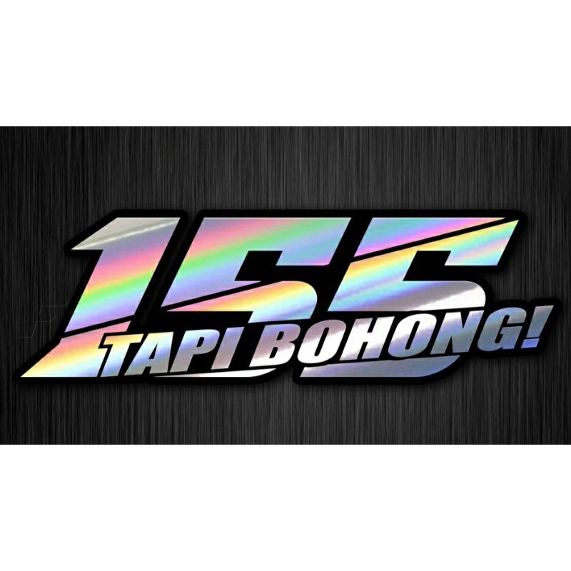 Stiker Cutting 155 tp Bohong! buat motor dll