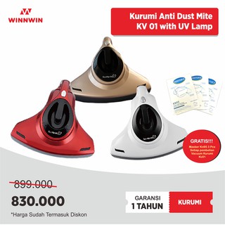 Kurumi Kv 01 Uv Vacuum Cleaner Mesin Penghisap Debu Dan Tungau Shopee Indonesia