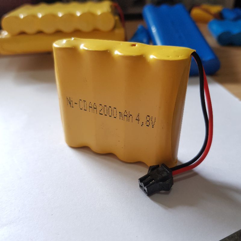 BATERAI MOBIL REMOT RC 2000MAH 4.8V NICD /BATERAI RC