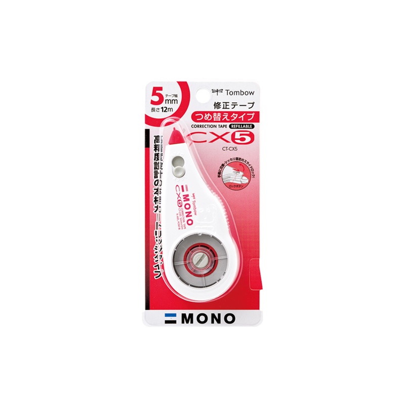 

Tip-ex Tombow Mono Correction Tape CT CX5 kertas 12M Ori