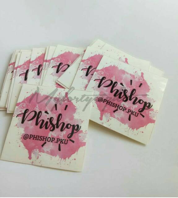 Sticker Cromo Sticker Kertas Permukaan Kilat Shopee Indonesia