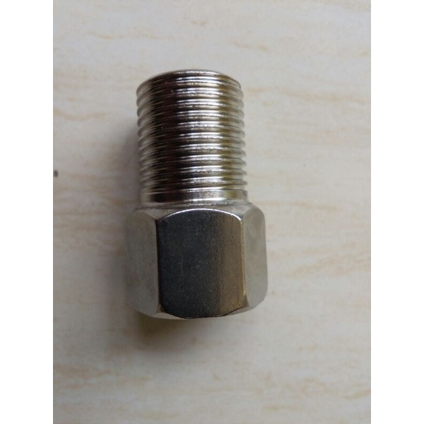 Sok Kran Drat Luar pnjng 1/2" inch Chrome 4 cm/Sok keran/Drat luar panjang