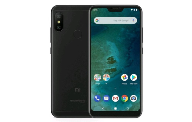 Xiaomi MiA2 Lite 4GB RAM /64 Memory Black Garansi Distributor 1 Tahun