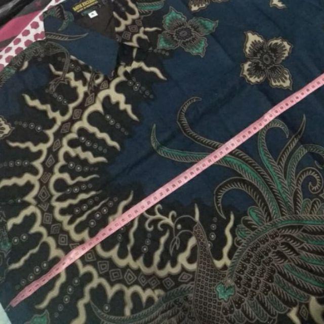 Kemeja Batik Prabu Bahan Katun Baturaden Reguler Fit B376