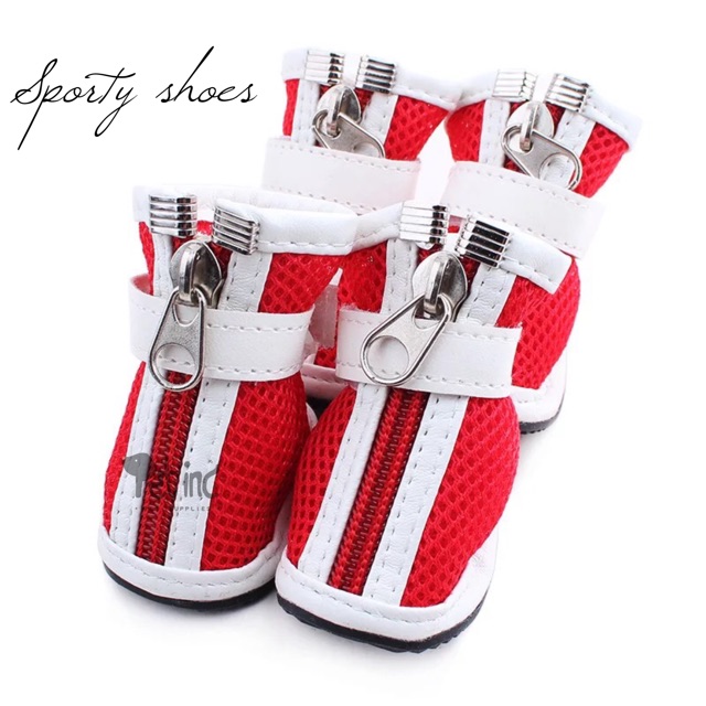 Sporty shoes for dogs atau sepatu anjing