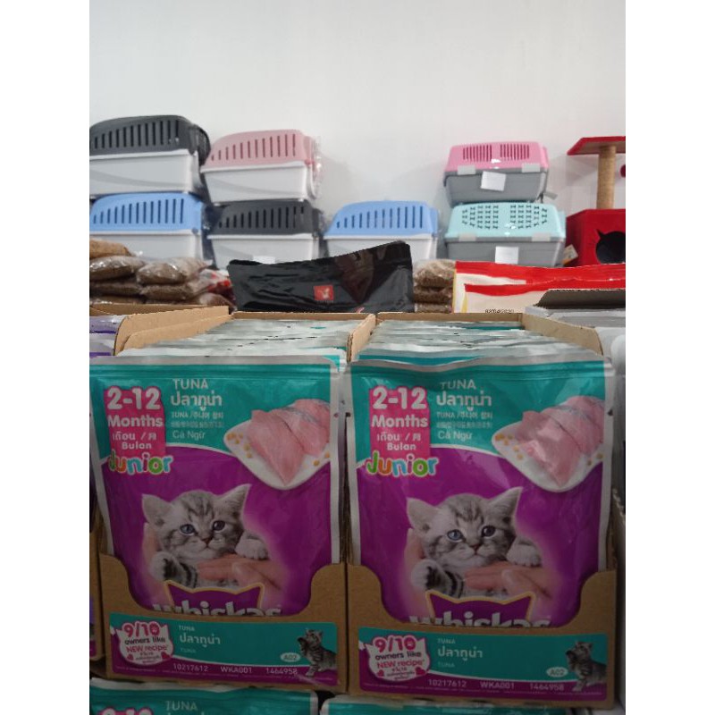 whiskas wetfood sachet All varian 85gr