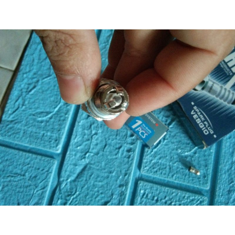 busi vespa racing vesgio drat pendek kaki 3