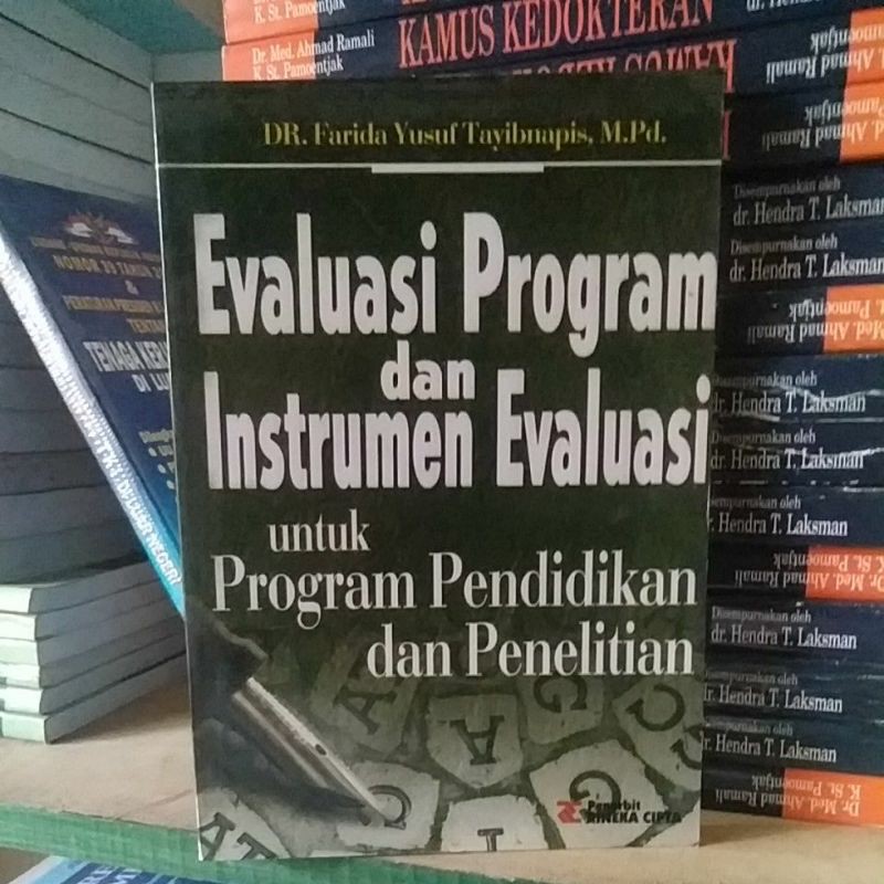 evaluasi program dan instrumen evaluasi