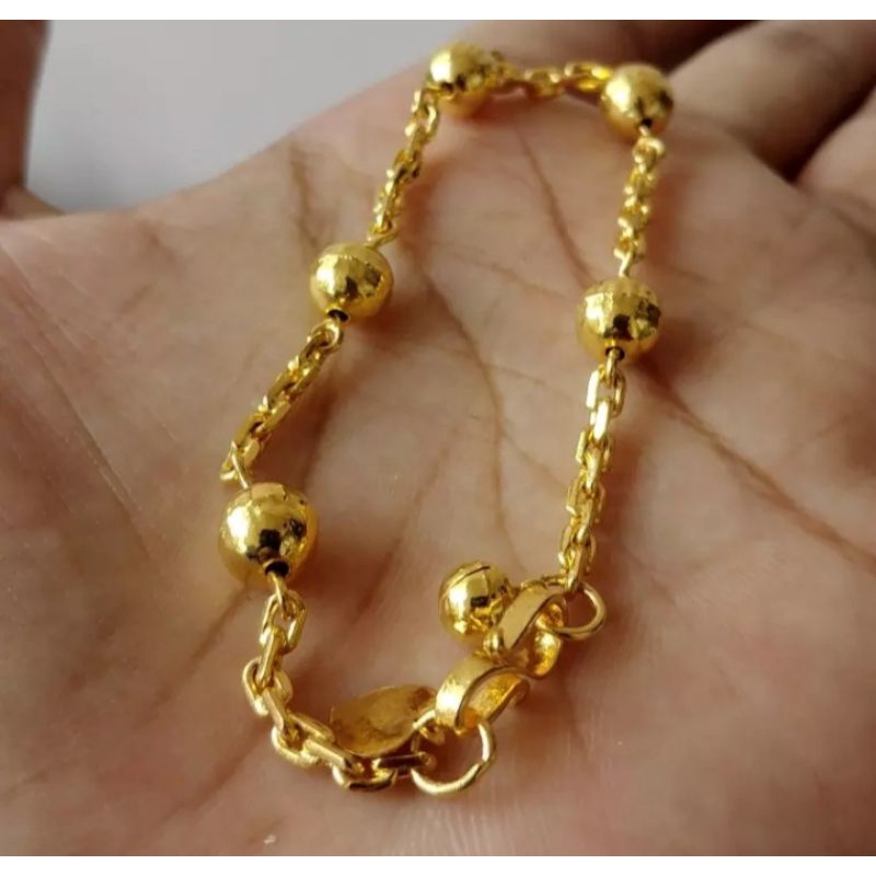gelang nori lapis emas 24k replika