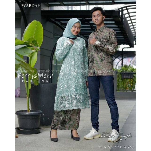 Set kebaya couple jumbo/ kebaya ld 130/kebaya wisuda
