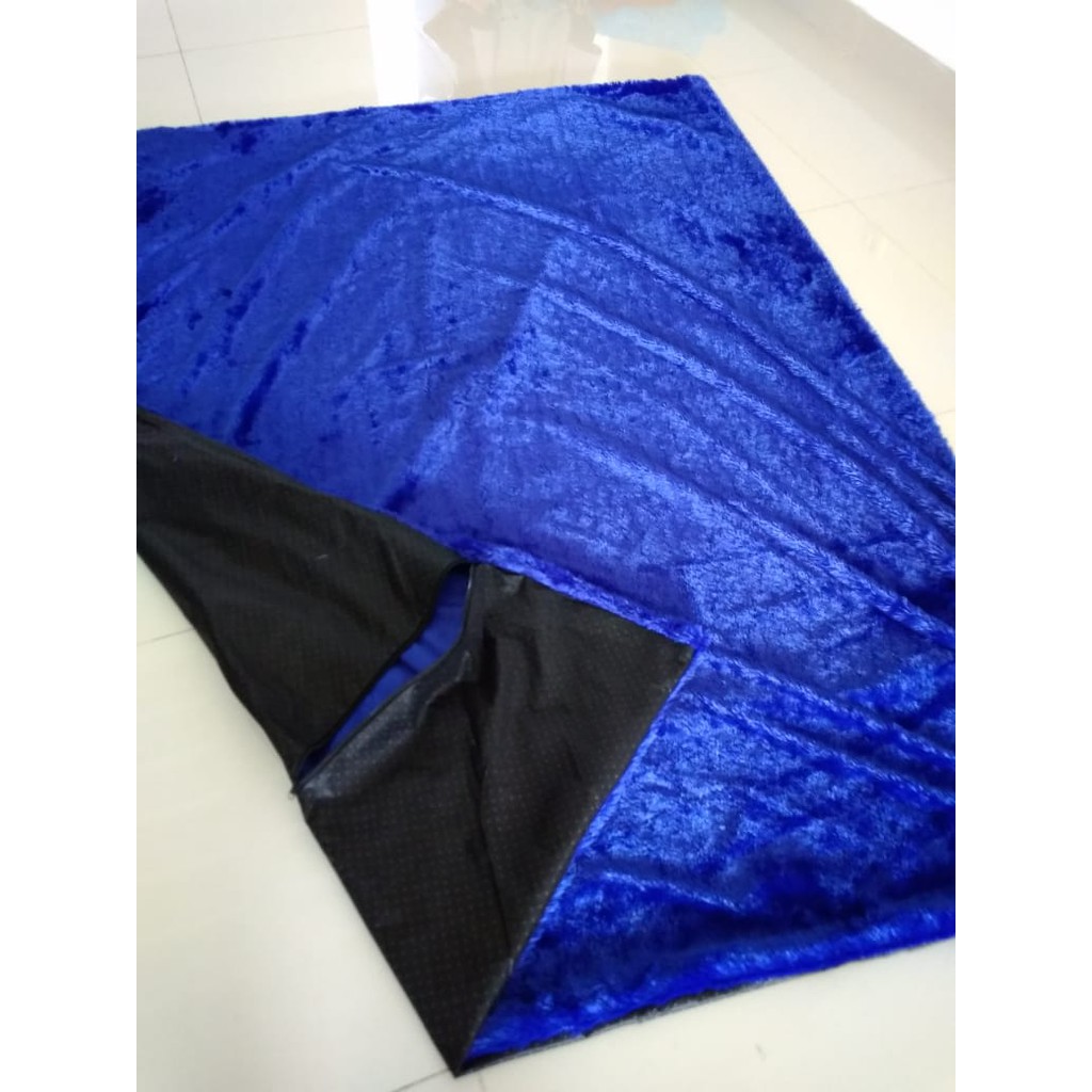 sarung karpet bulu rasfur ukuran 200x150
