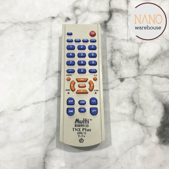 Remote / Remot TV Tabung Tennox Plus Multi T7+