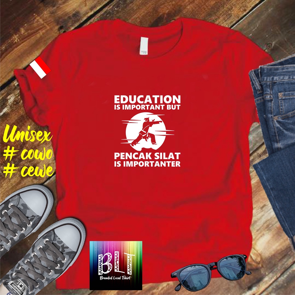 Cod/Kaos PENCAK SILAT EDUCATION BENDERA/Kaos Terlaris Kualitas Terjamin Kaos Pria Distro Hits2022/Kaos Murah Kaos Cotton 30s Kaos katun/Kaos Bergambar Kaos Distro Kaos Pria Dan Wanita Kaos Kata2 Lucu Kaos Viral/Kaos Promo/Best Seller