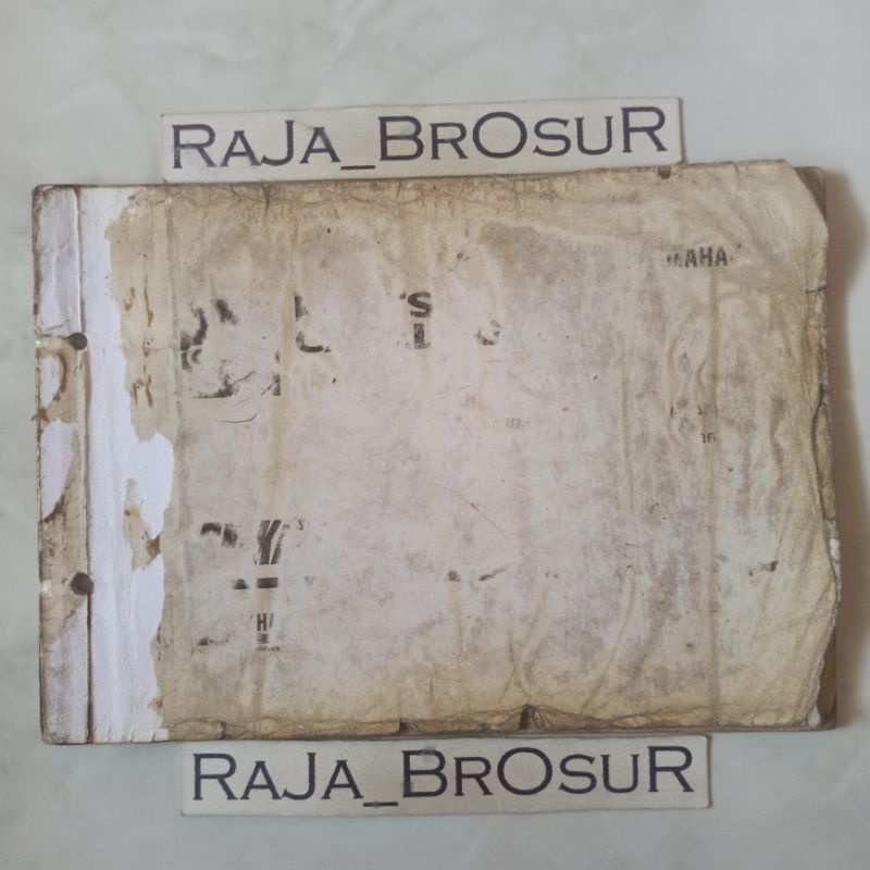 Parts Catalogue/Parts Catalog/Manual Book Katalog Original Ori Yamaha RX King 2006