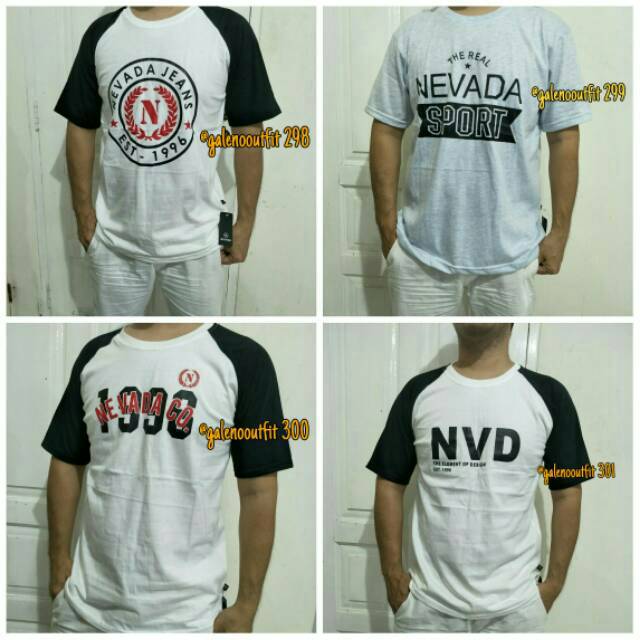 ORI Kaos NEVADA SIZE M L XL Handtag branded MATAHARI Kaos ORI Kaos NEVADA SIZE M L XL Handtag branded MATAHARI Kaos