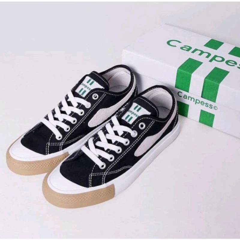 Campess Gateli Black White Gum Low