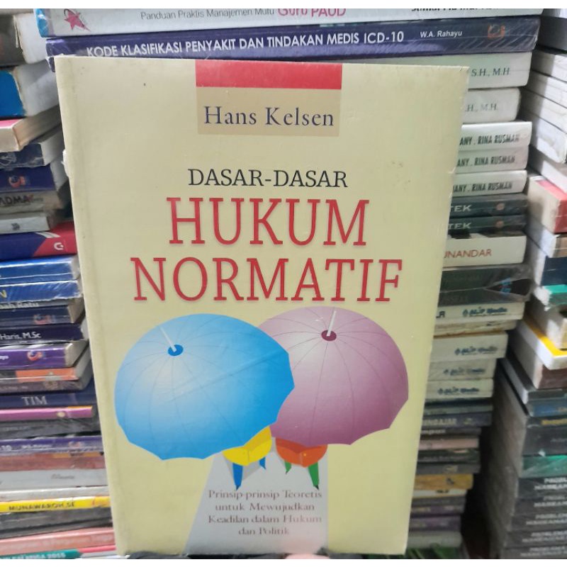 Jual Dasar Dasar Hukum Normatif Hans Kelsen Buku Asli Hvs Shopee Indonesia