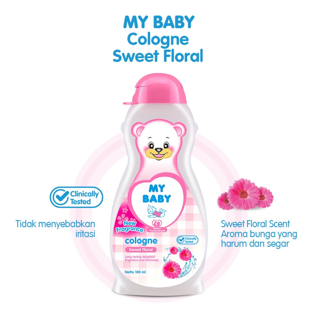 My Baby Cologne /lotion /hair lotion /shampo /bath telon  100ml /200ml